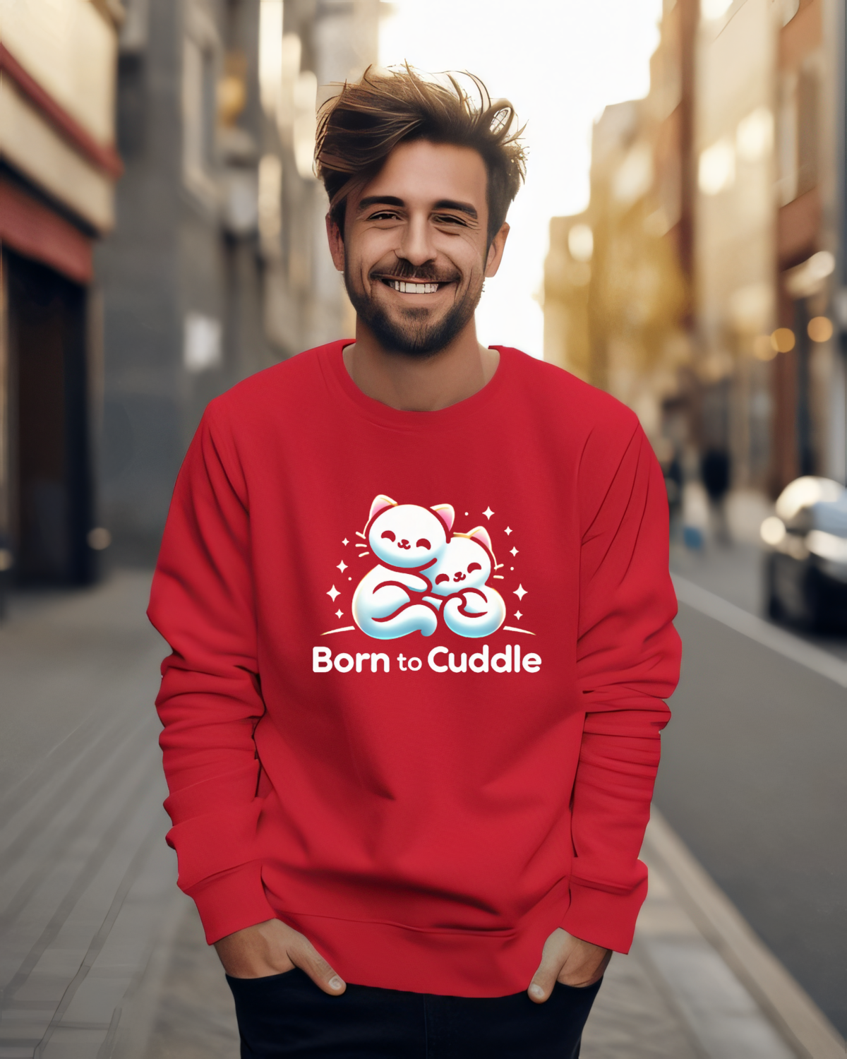 Born To Cuddle Sweatshirt