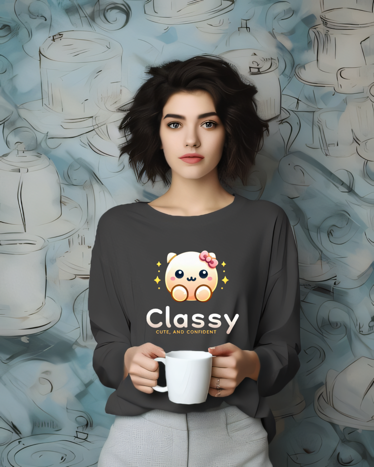Classy Cute Confident Sweatshirt