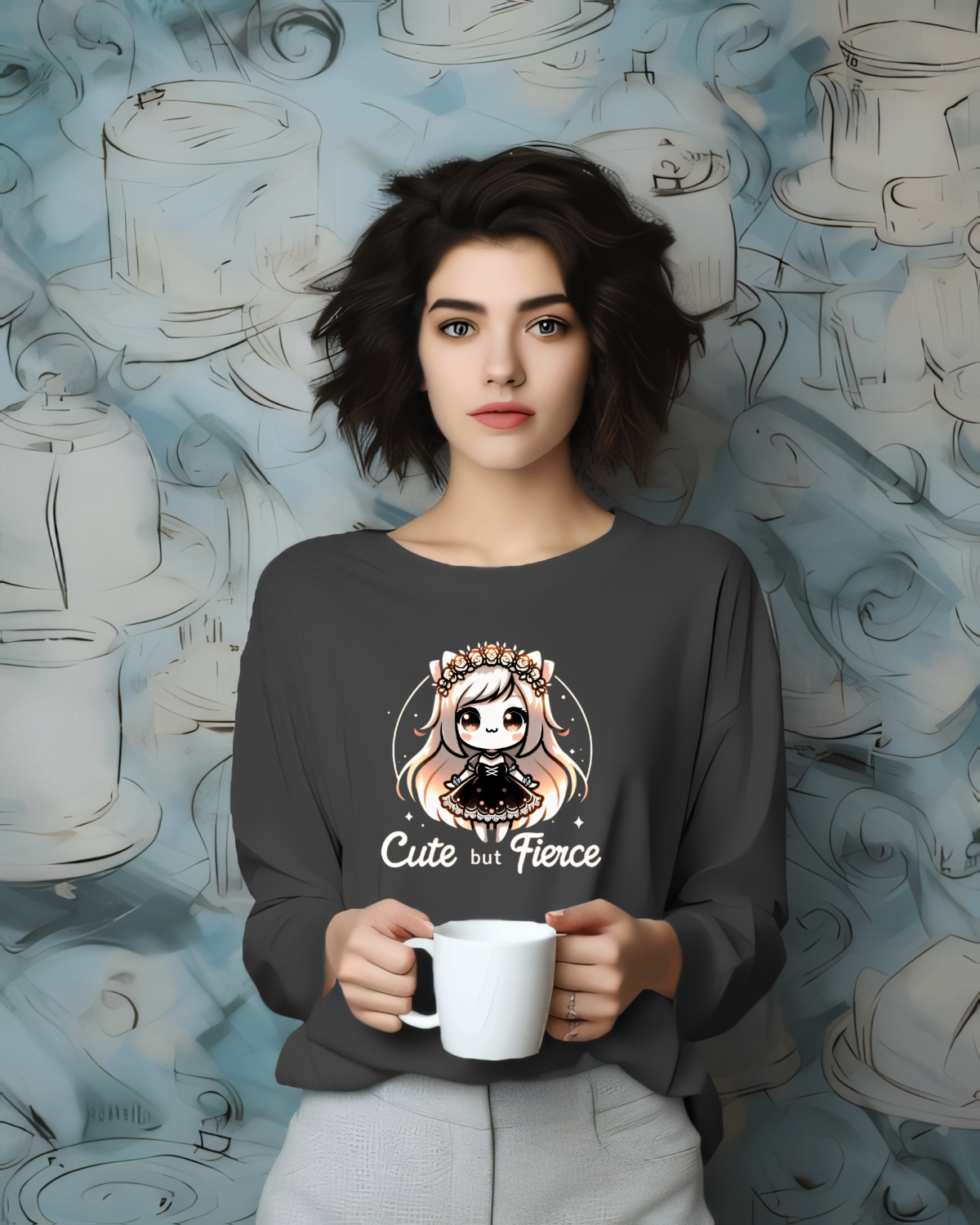 Cute But Fierce Sweatshirt
