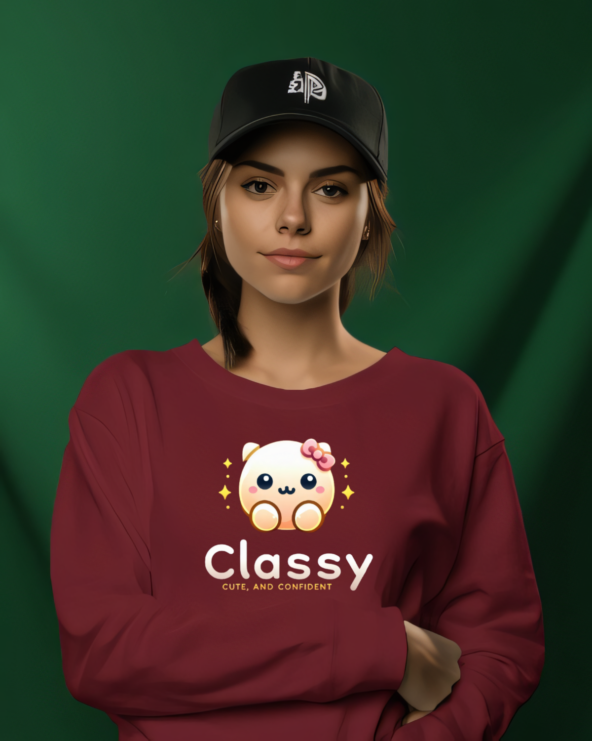 Classy Cute Confident Sweatshirt