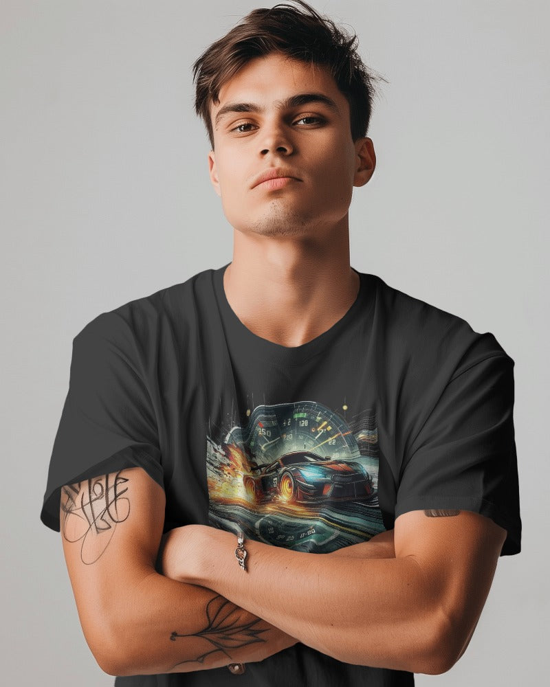 Realistic Car Racing Tshirt