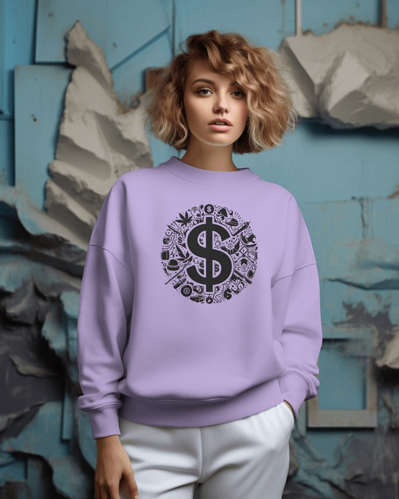 Dollar Sign inspired Entrepreneur sweatshirt