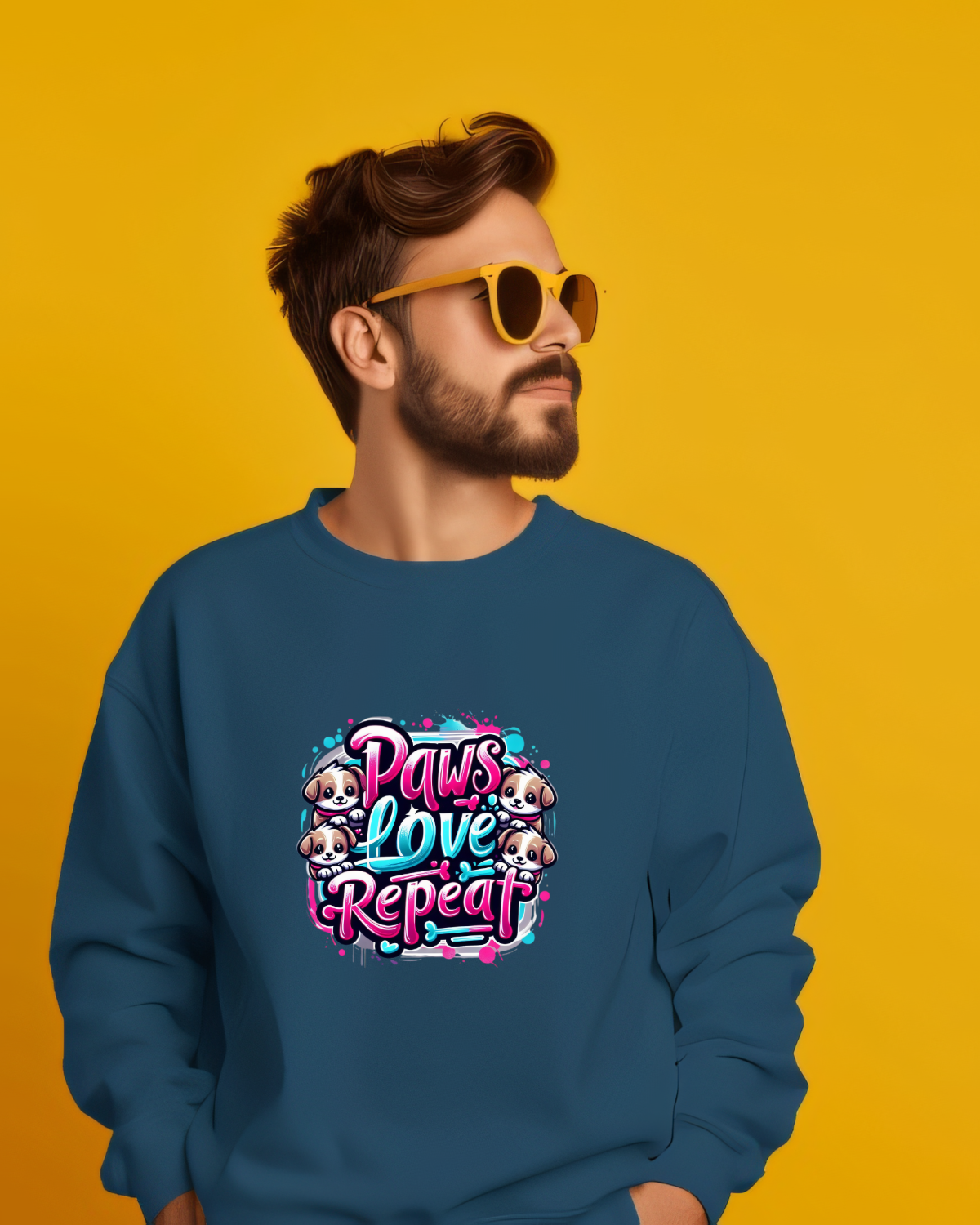 Paws Love Repeat Sweatshirt