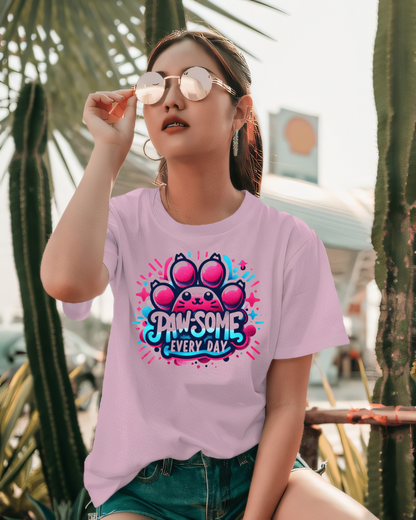 Paw-Some Every Day Tshirt