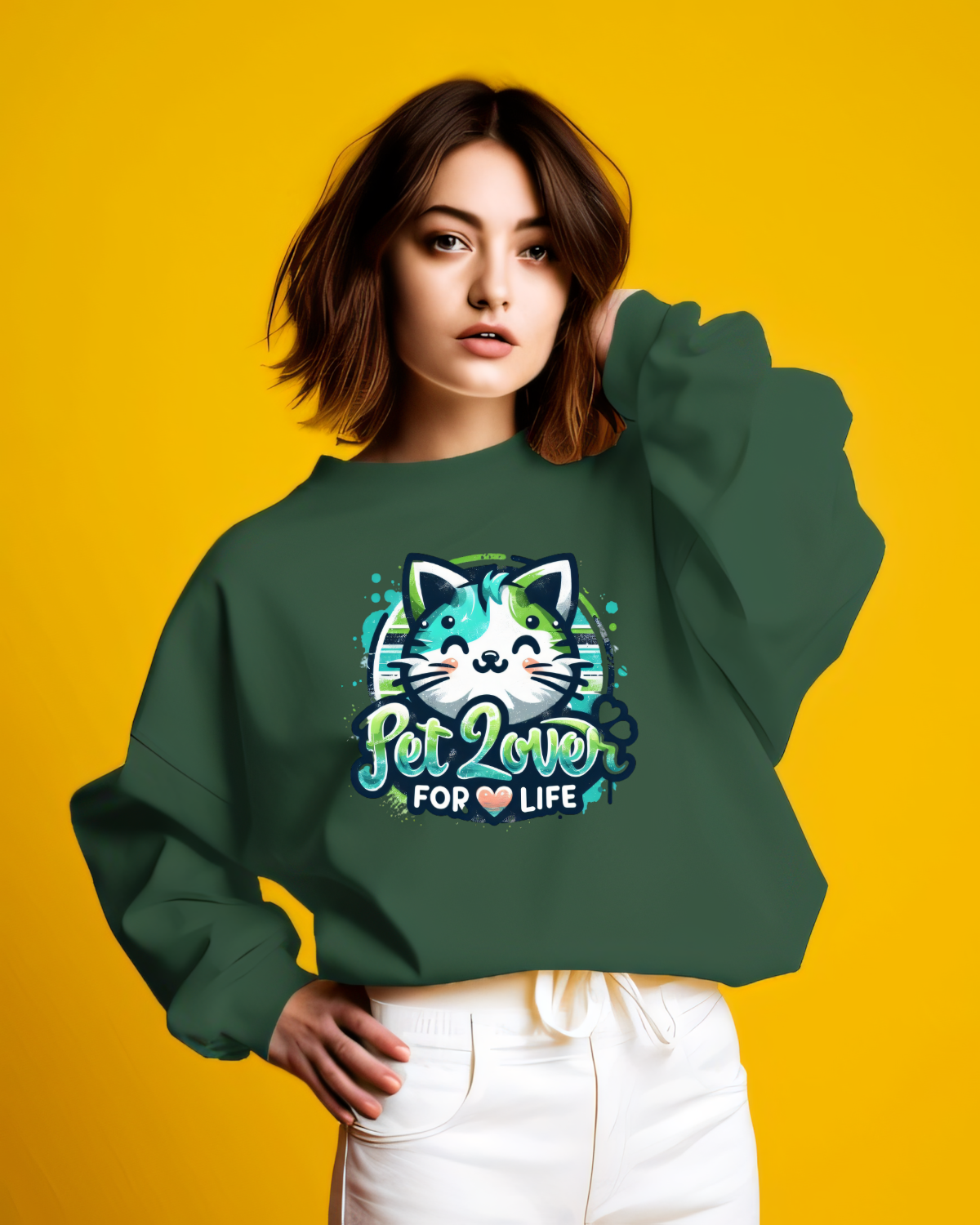 Pet Lover For Life Sweatshirt