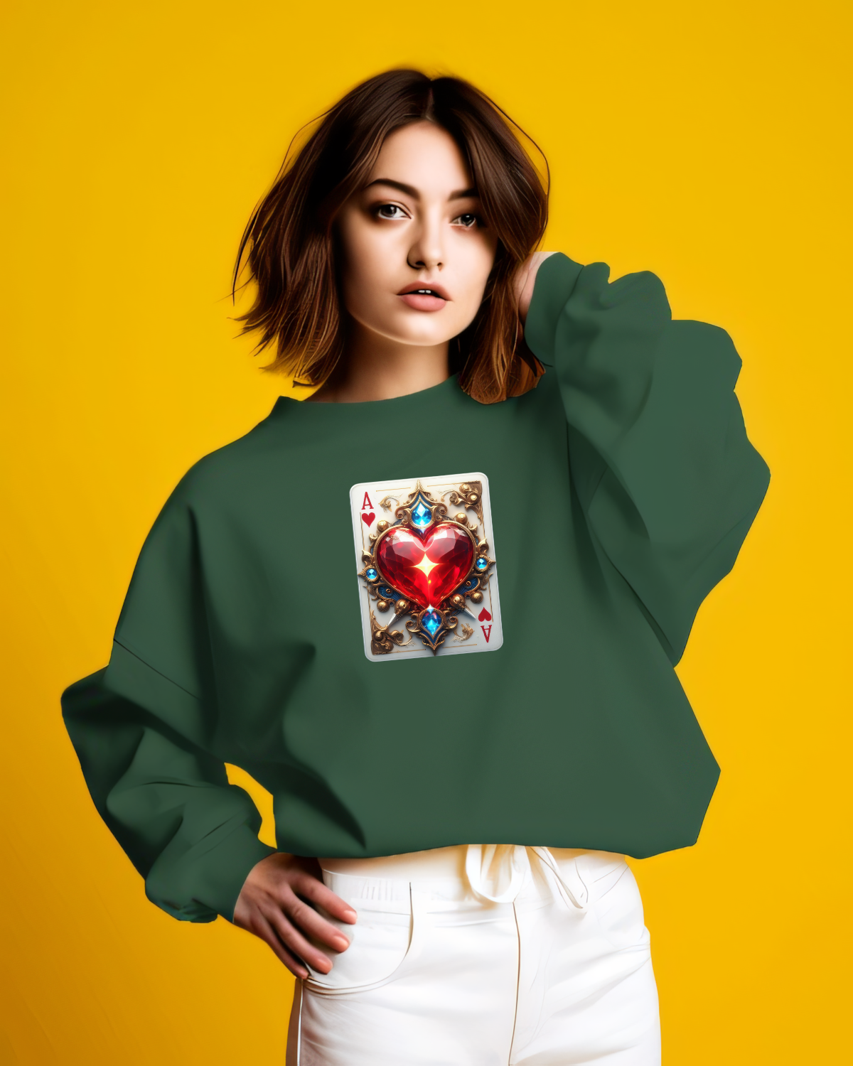 Heart Ace Sweatshirt