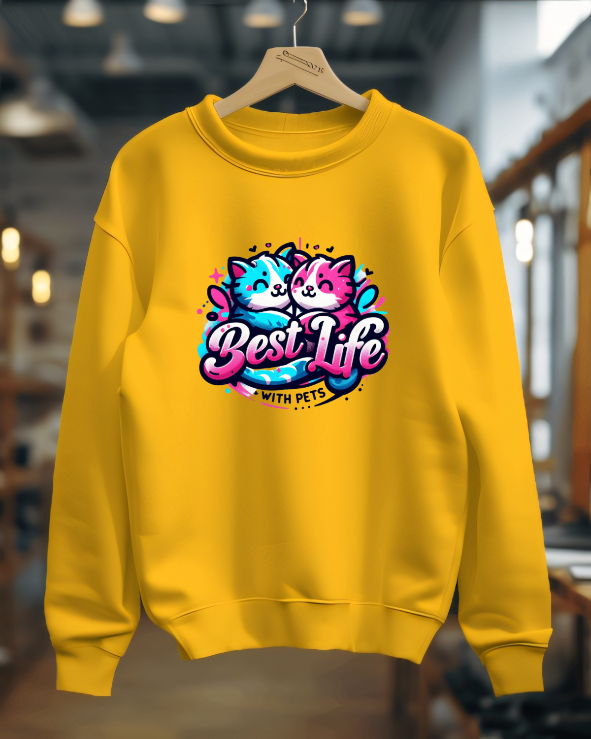 Best Life With Pet Sweatshirt