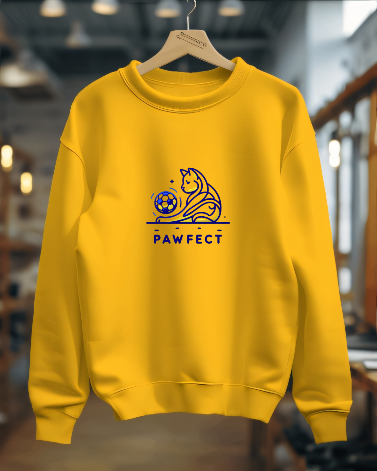 Pawfect Football Pet Sweatshirt