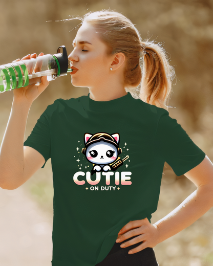 Cutie on Duty Tshirt