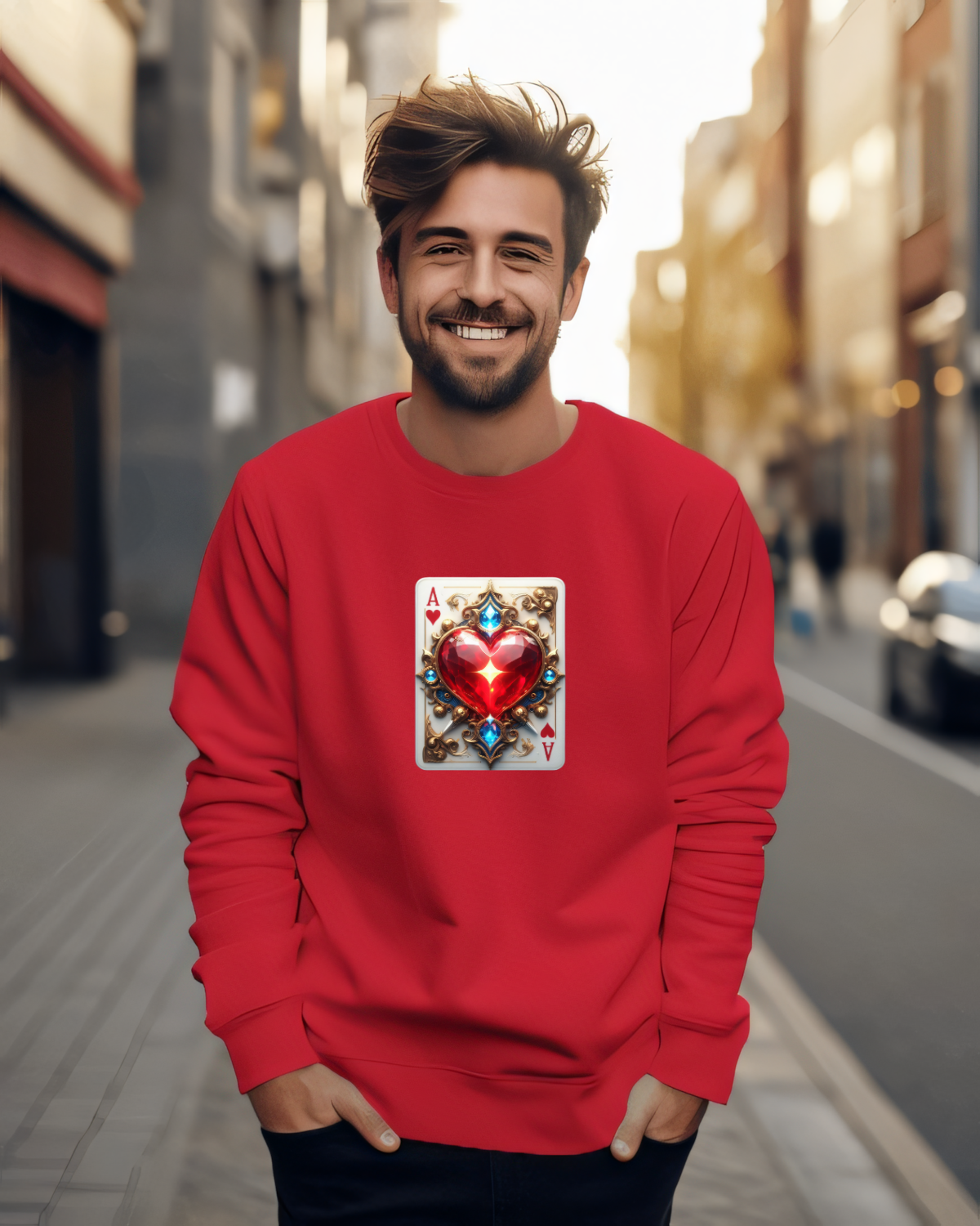 Heart Ace Sweatshirt