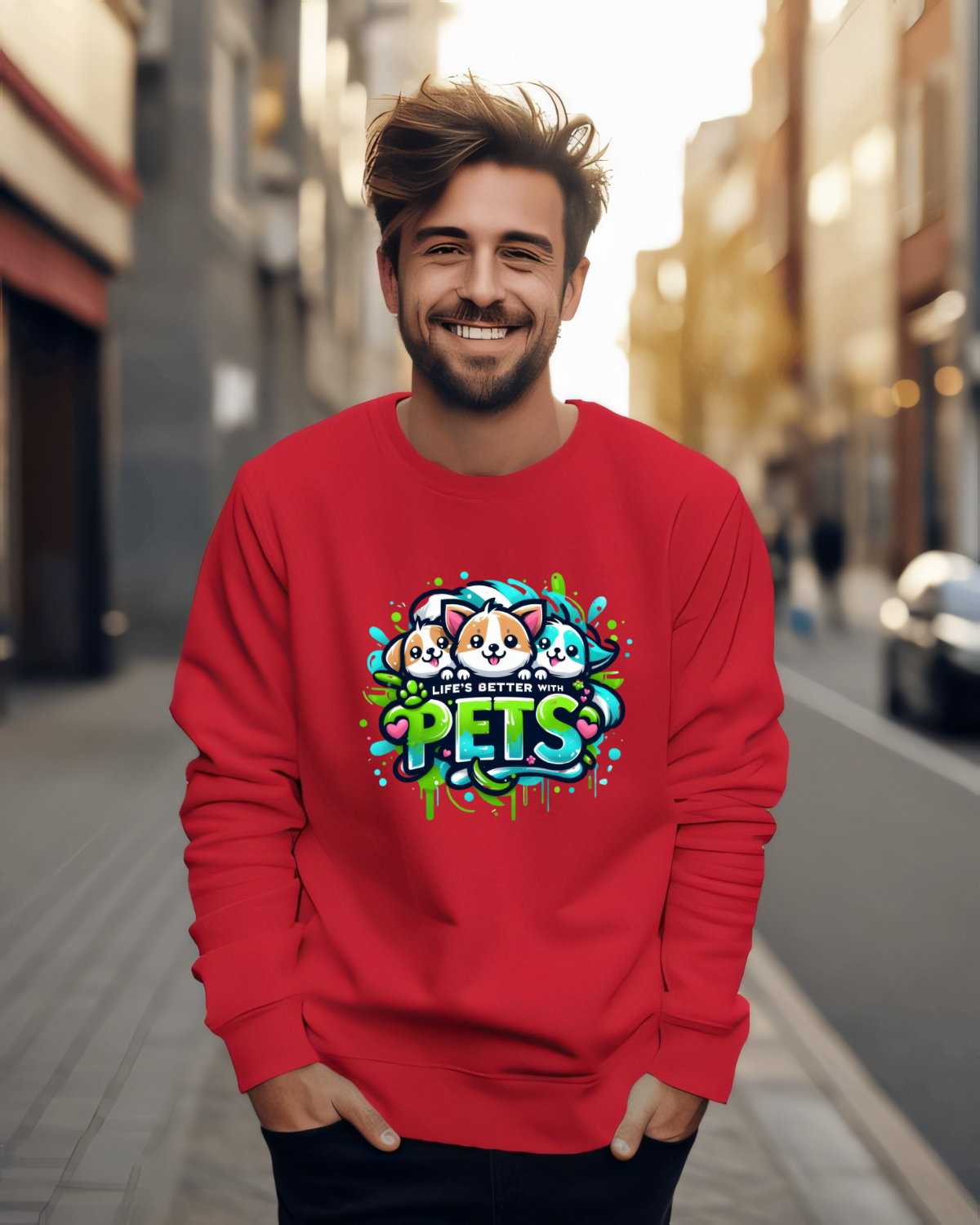 Life's Better With Pets Sweatshirt