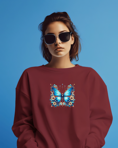 Kawai Cute Butterfly Sweatshirt