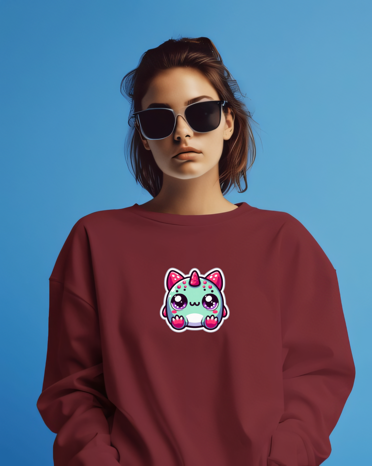 Kawai Cute Monster Sweatshirt