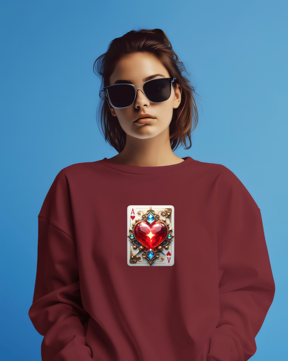 Heart Ace Sweatshirt