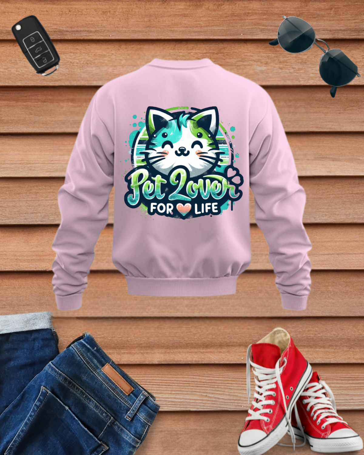 Pet Lover For Life Sweatshirt