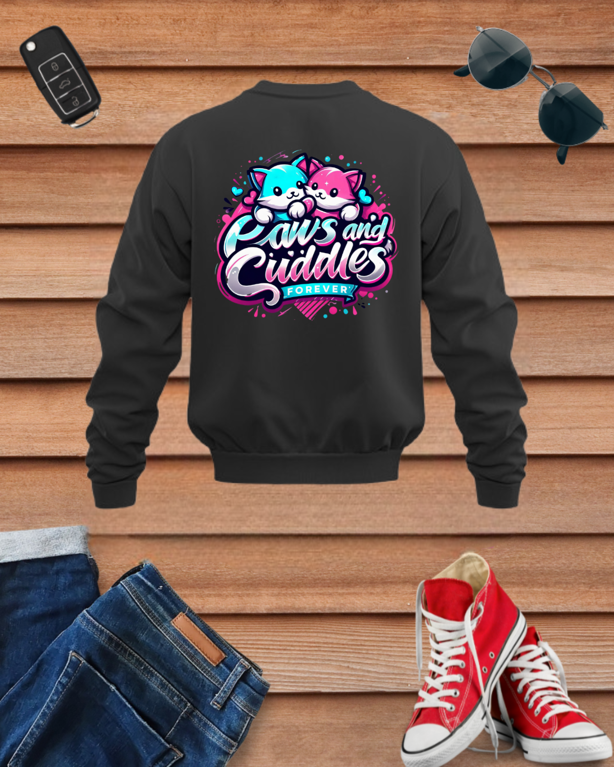 Paws and Cuddles Everyday Sweatshirt