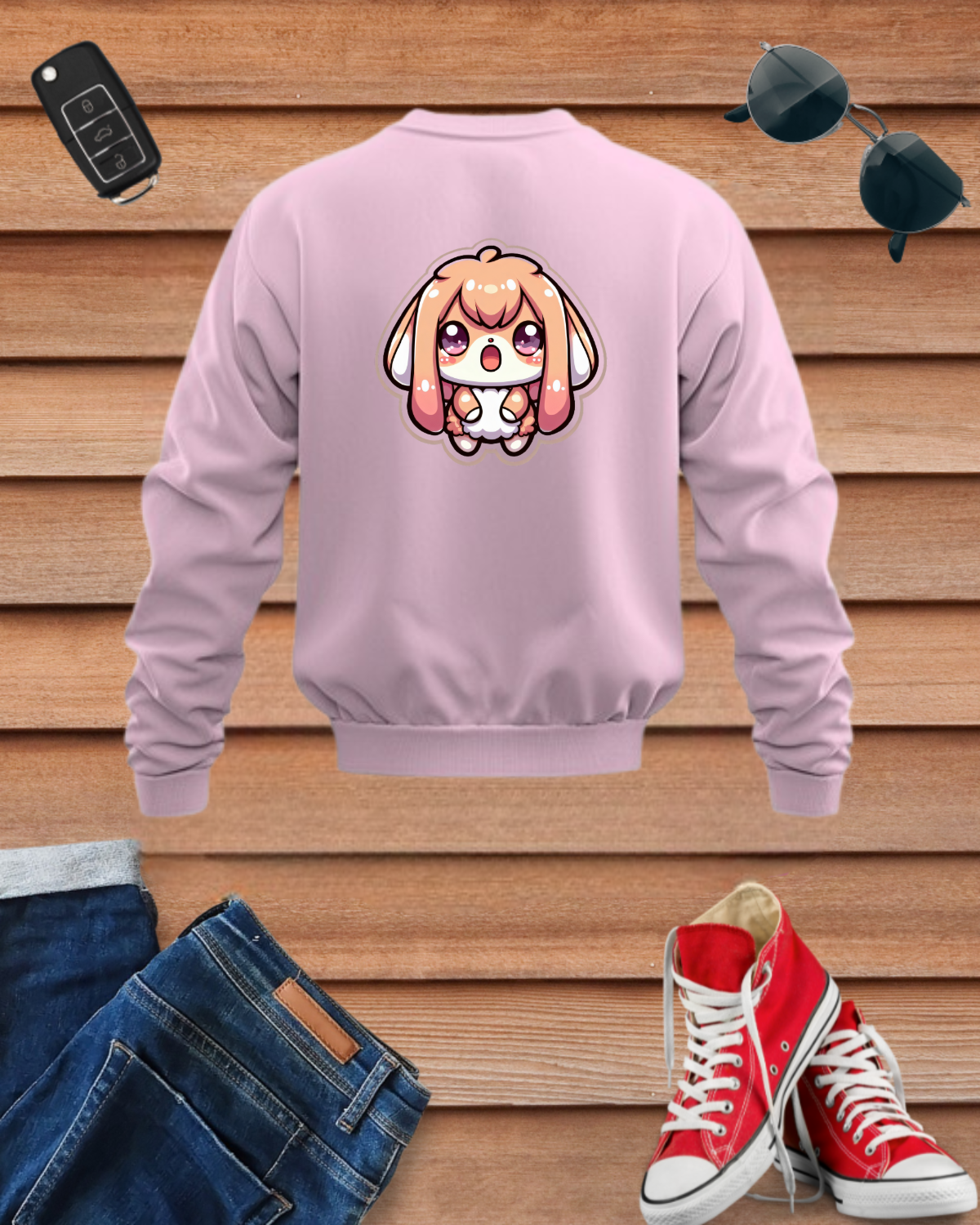 Kawai Cute Monster Sweatshirt