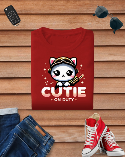 Cutie on Duty Tshirt