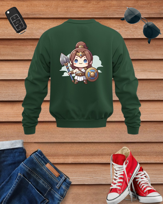 Kawai Cute Warrior Women Sweatshirt