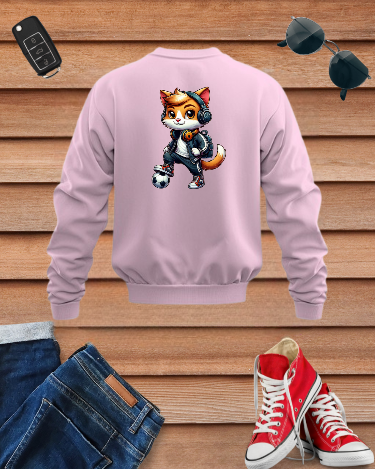 Kawai Cute Fox Sweatshirt