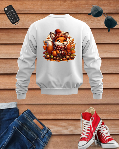 Kawai Cute Fox Sweatshirt