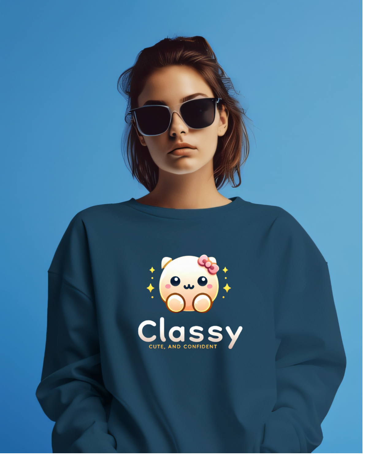 Classy Cute Confident Sweatshirt