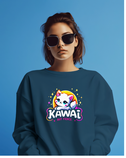 Kawai But Fierce Sweatshirt