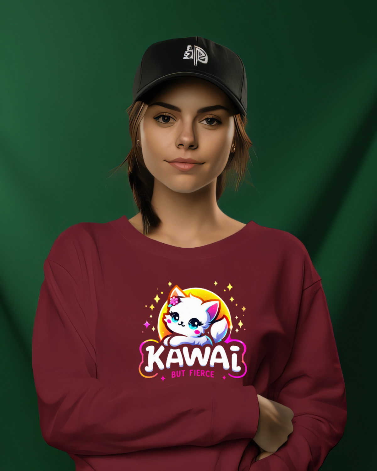 Kawai But Fierce Sweatshirt