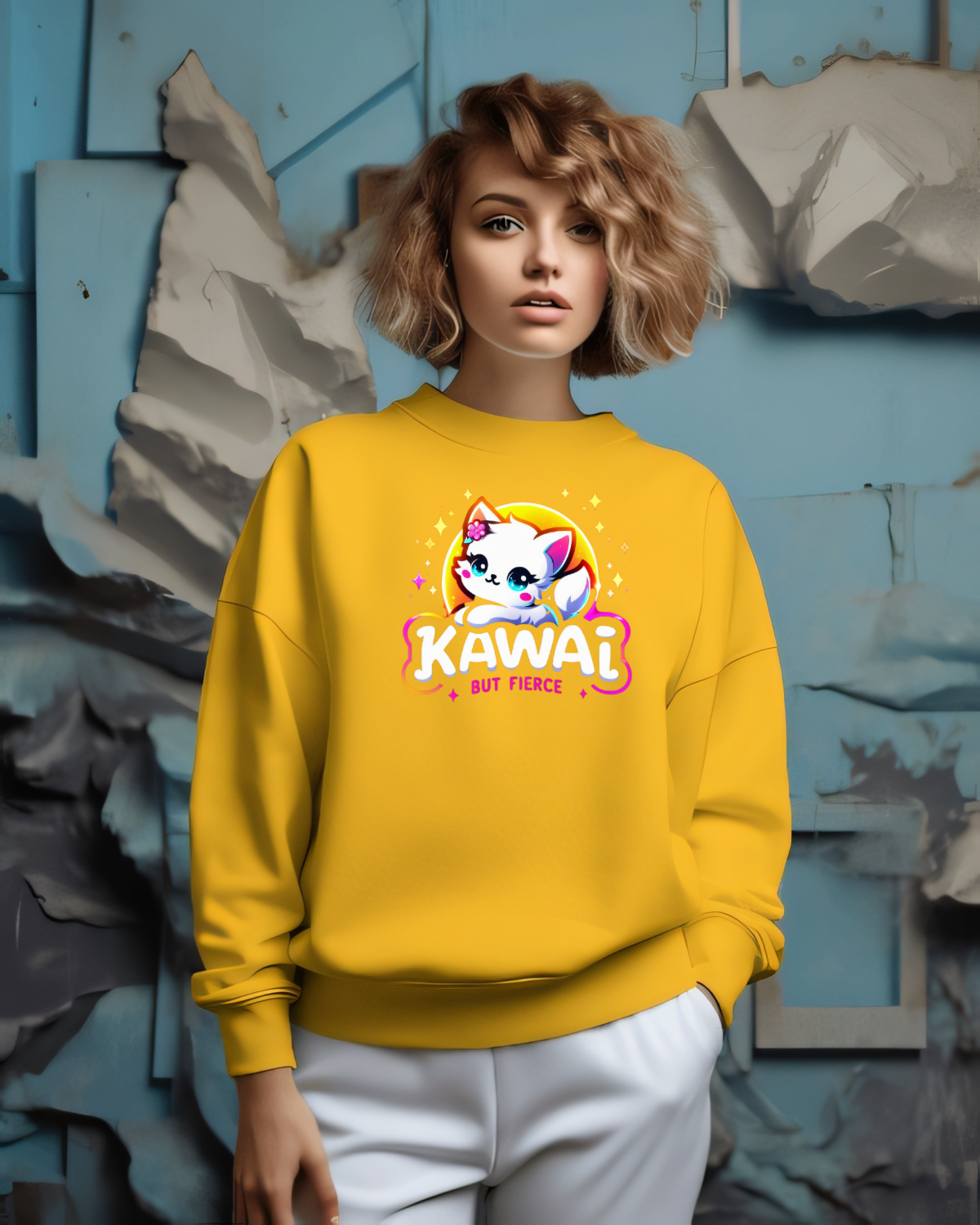 Kawai But Fierce Sweatshirt