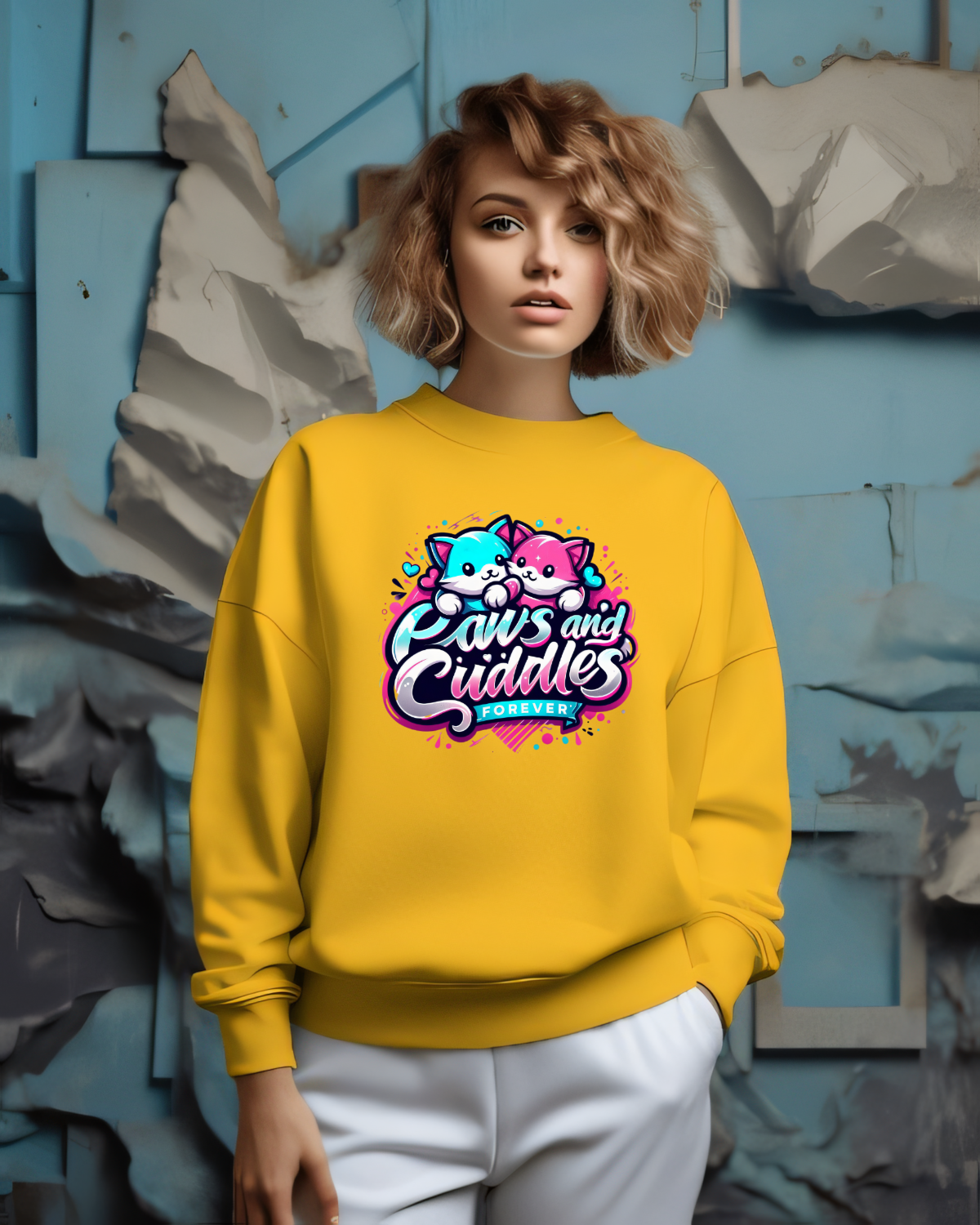 Paws and Cuddles Everyday Sweatshirt