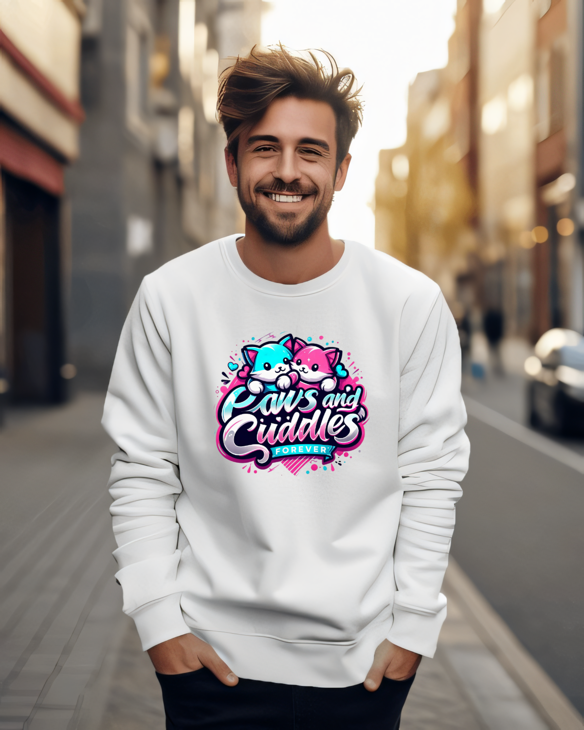 Paws and Cuddles Everyday Sweatshirt