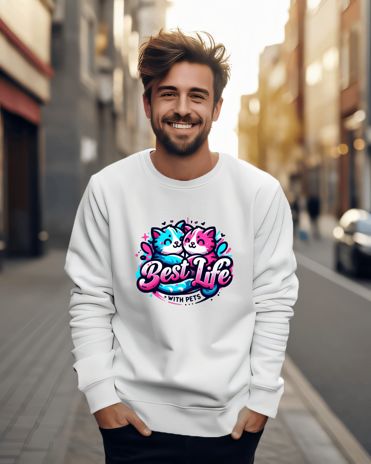 Best Life With Pet Sweatshirt