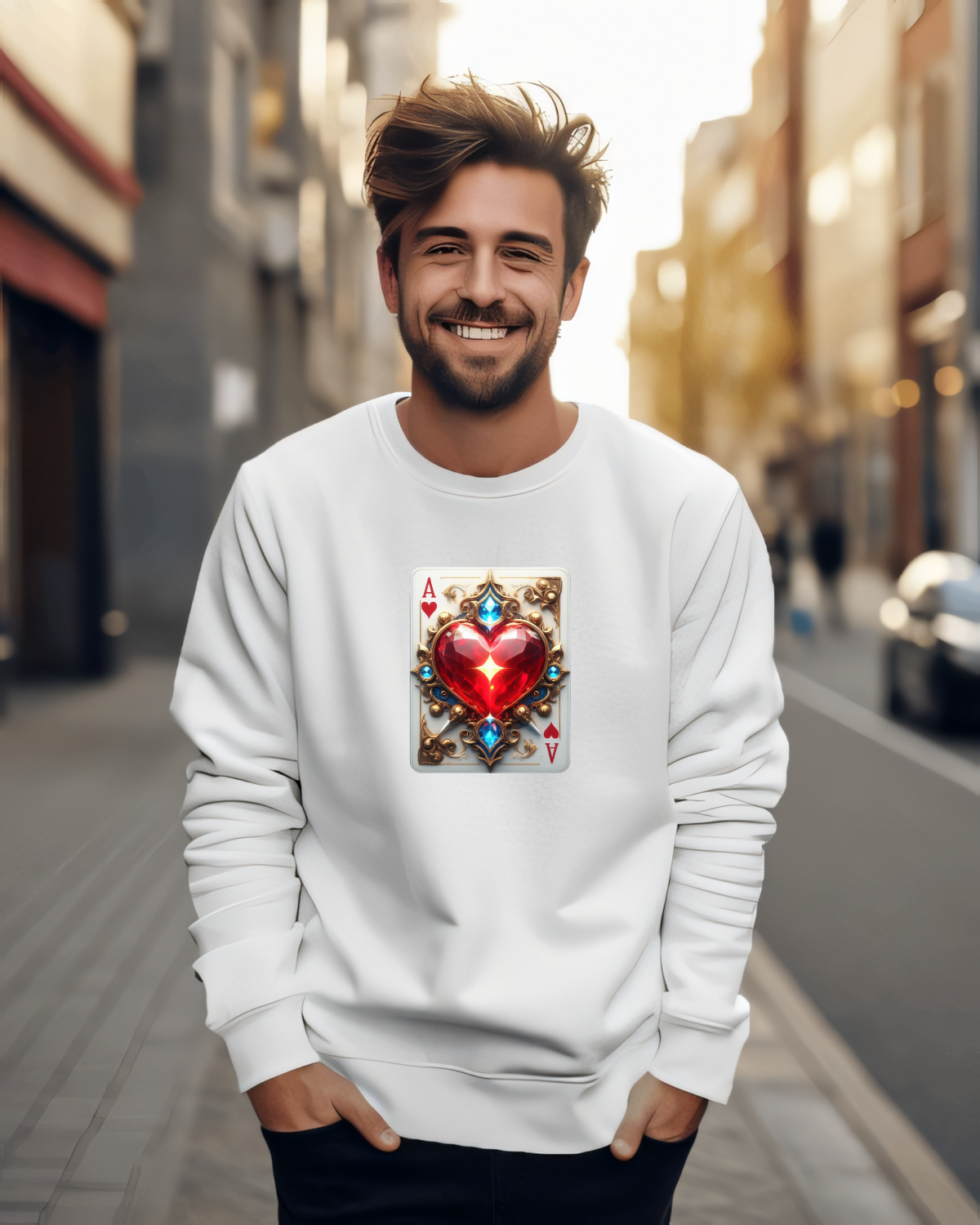 Heart Ace Sweatshirt