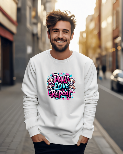 Paws Love Repeat Sweatshirt