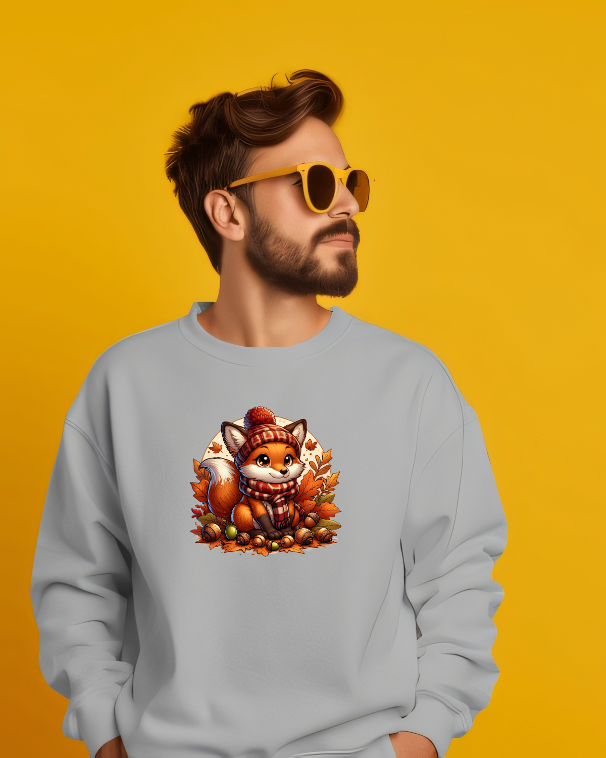 Kawai Cute Fox Sweatshirt