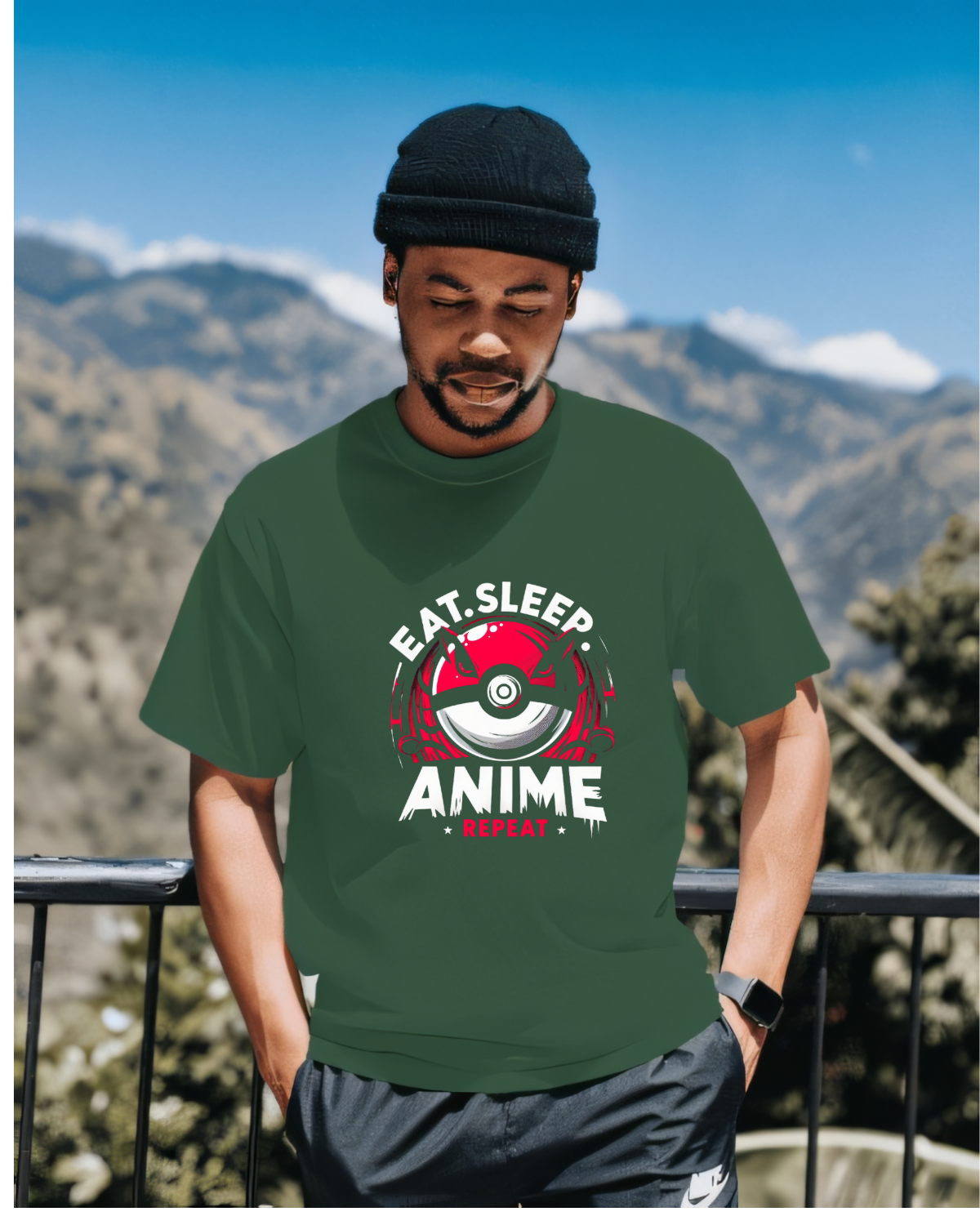 Eat Sleep Anime Tshirt