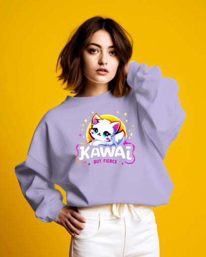 Kawai But Fierce Sweatshirt