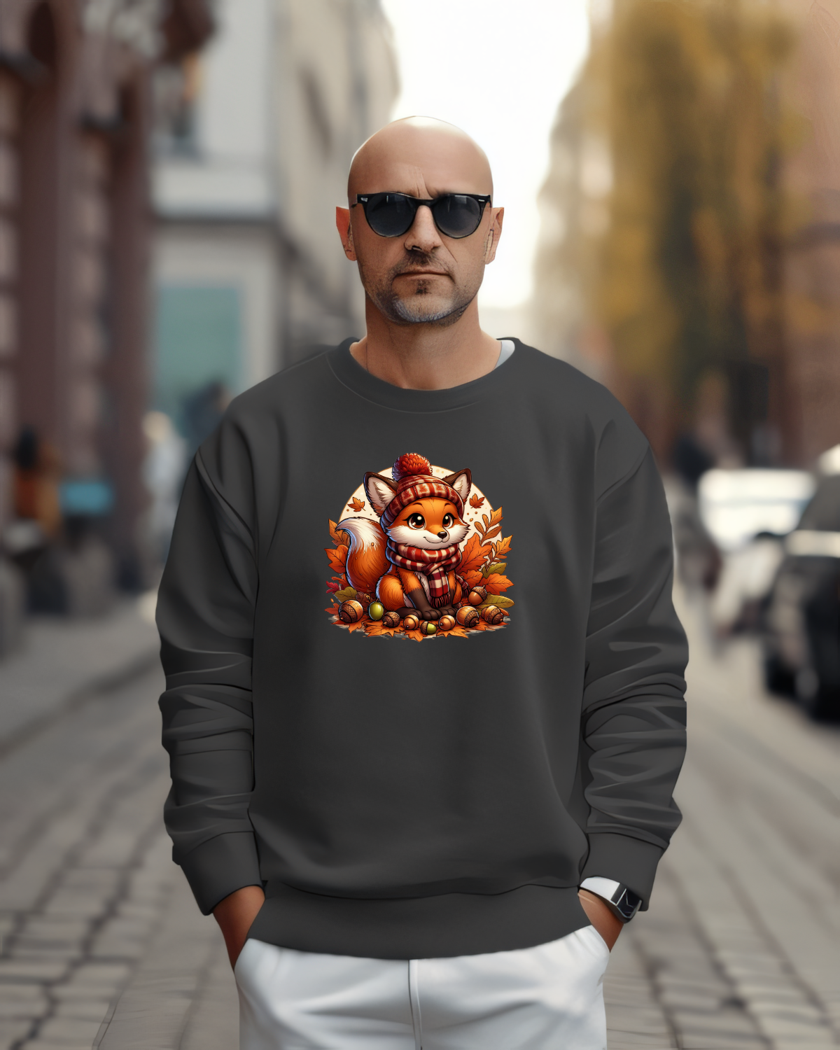 Kawai Cute Fox Sweatshirt