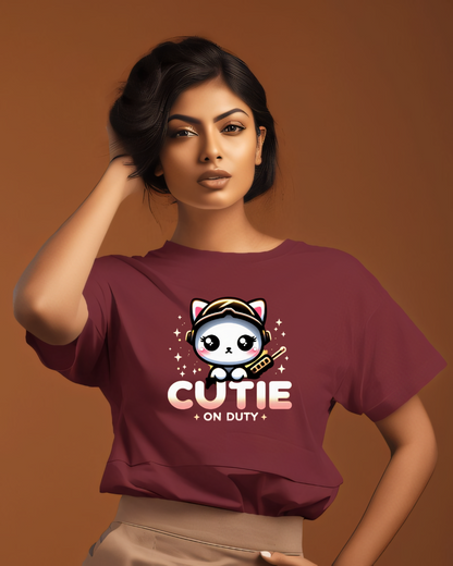 Cutie on Duty Tshirt