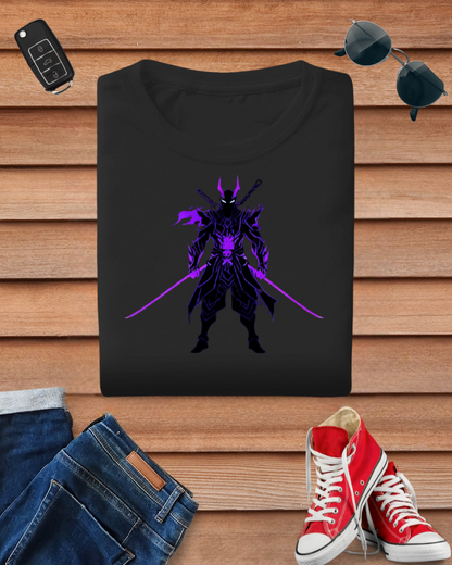 Samurai Inspired Ultraviolet Tshirt