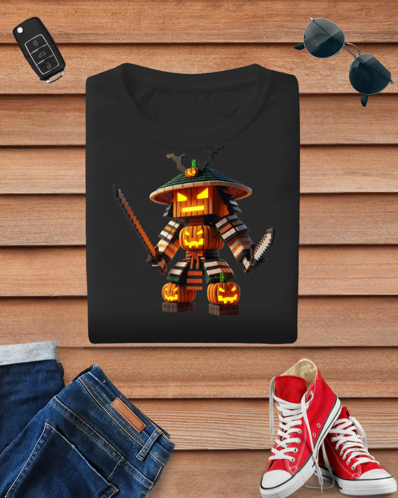 Minecraft inspired Halloween Tshirt