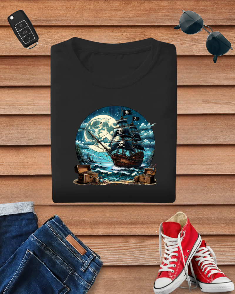 Jack Sparrow Inspired Pirate Tshirt