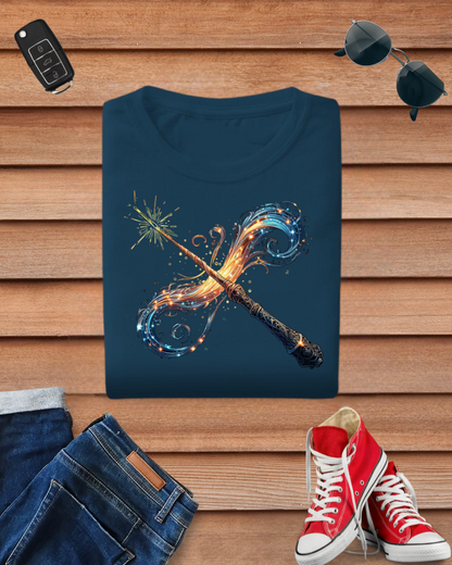 Harry Potter Wizard Wand Tshirt