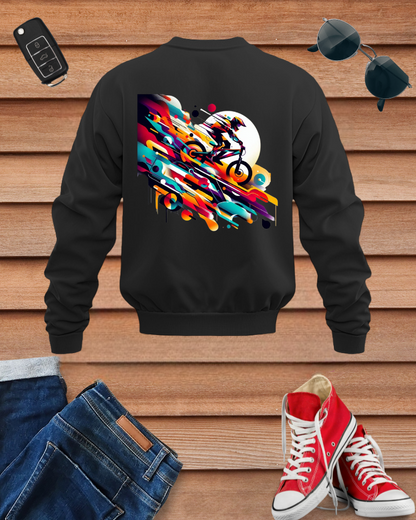 Bike Stunt Inspired Sweatshirt