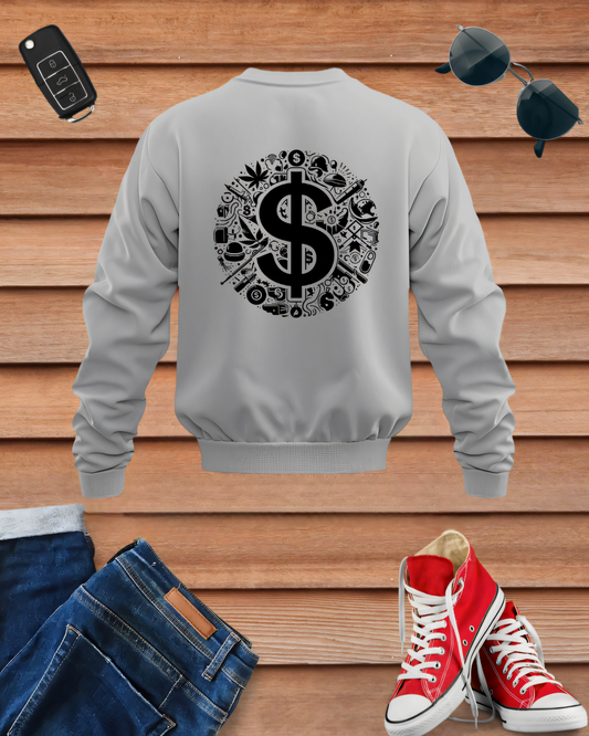 Dollar Sign inspired Entrepreneur sweatshirt