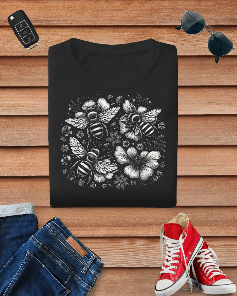 Bees Inspired Spring Tshirt