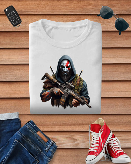 God Of War X Counter Strike Gaming Tshirt