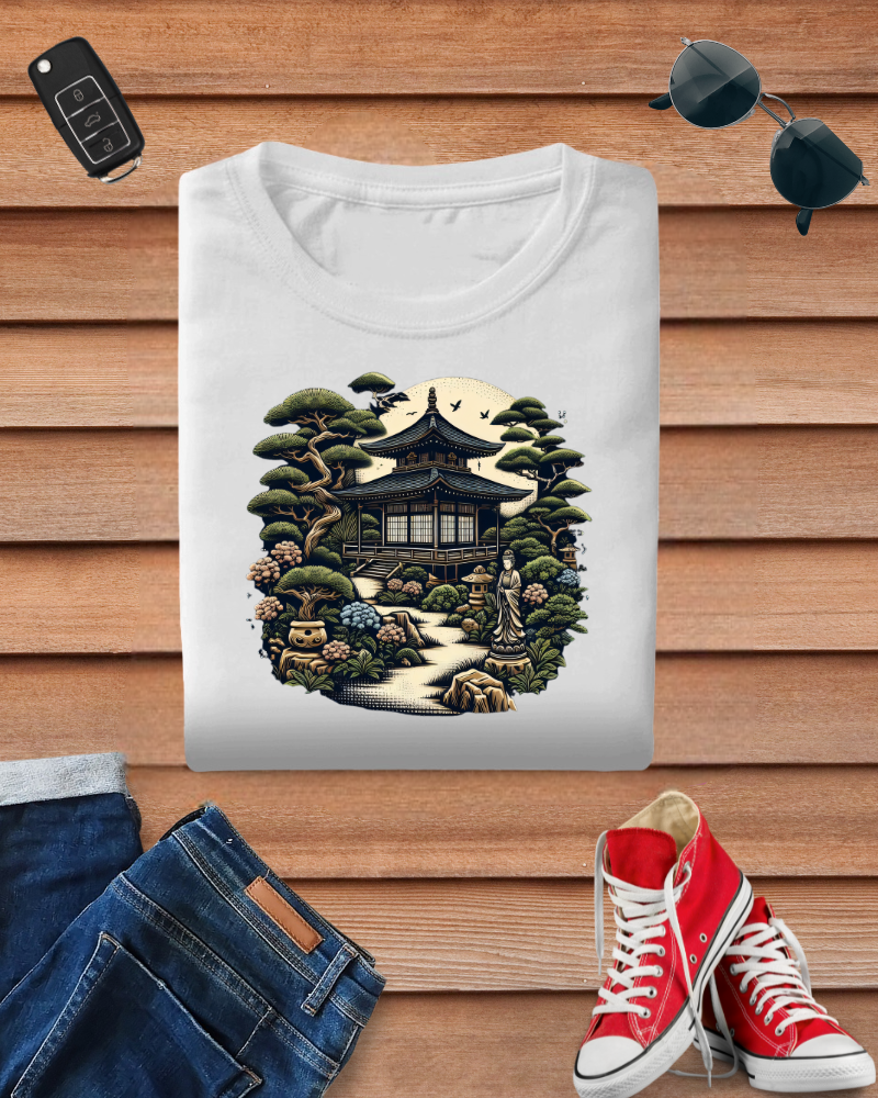 Japanese Zen Garden Tshirt