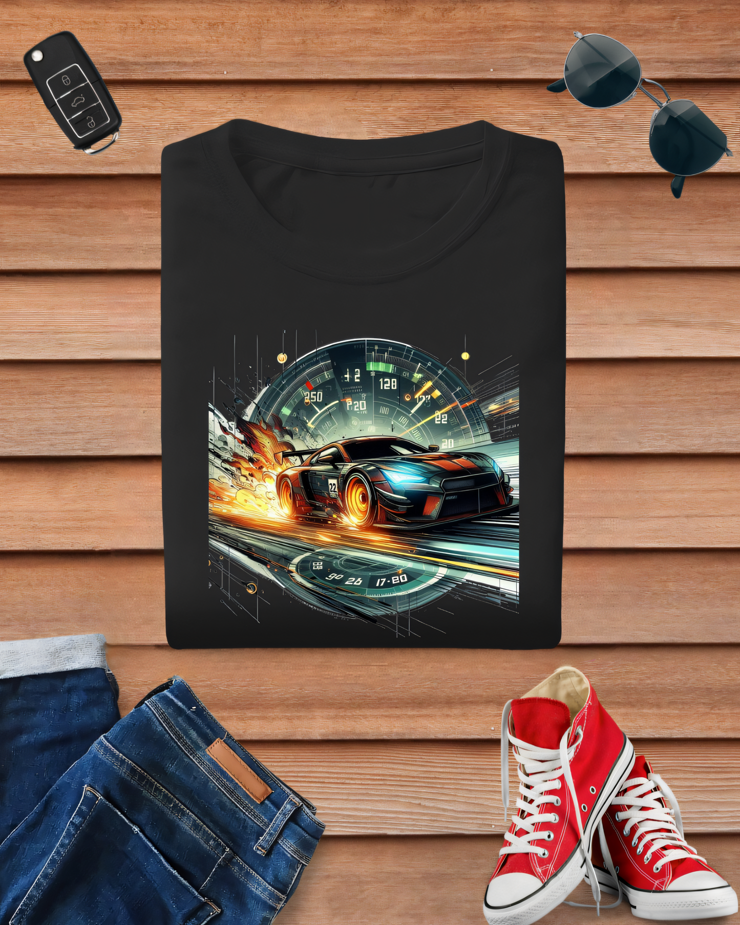 Realistic Car Racing  Tshirt