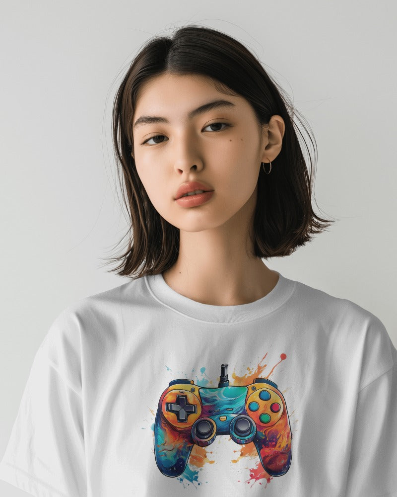 Girl Gamepad T Shirt SERIOUSLY GOOD Gamer Girl FUNNY T-Shirt Video